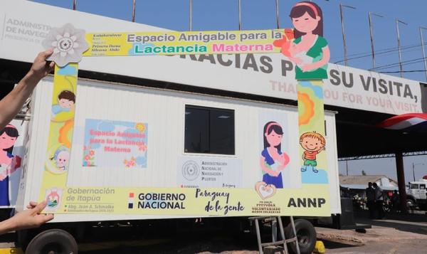 Habilitan espacios para lactancia materna en puestos fronterizos | .::Agencia IP::.