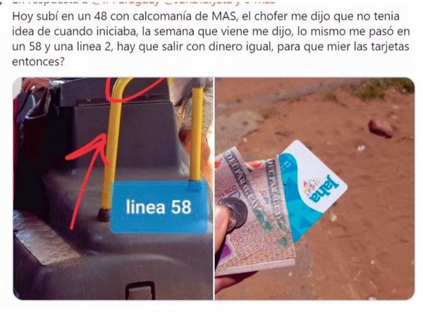 Choferes apagan el aparato y dicen que billetaje no funciona