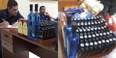 INTENTAN INGRESAR 50 PETACAS DE CAÑA AL PENAL DE VILLARRICA