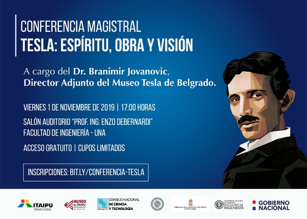 Invitan a conferencia internacional sobre el legado de Nikola Tesla | .::Agencia IP::.