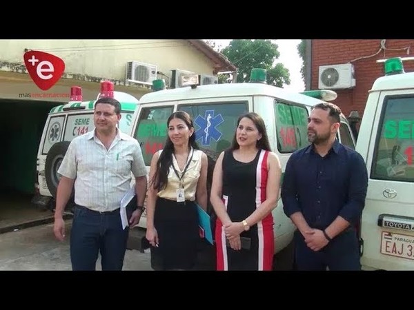 ENTREGAN AMBULANCIA PARA GENERAL DELGADO