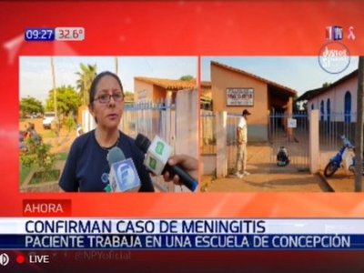 Confirman meningitis en una escuela de Concepción