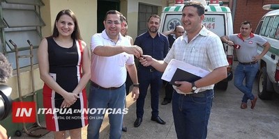 ENTREGAN NUEVA AMBULANCIA PARA EL CENTRO DE SALUD DE GRAL. DELGADO