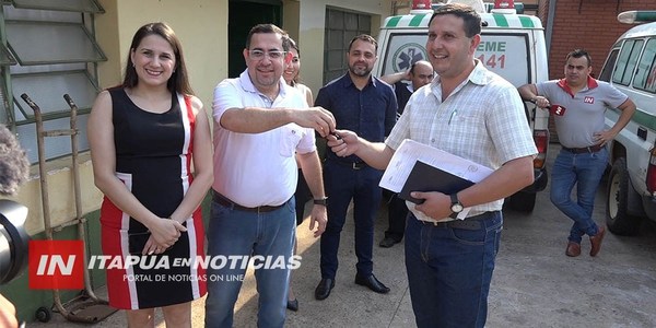 ENTREGAN NUEVA AMBULANCIA PARA EL CENTRO DE SALUD DE GRAL. DELGADO