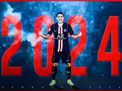 Verratti prolonga su contrato con el PSG hasta junio de 2024