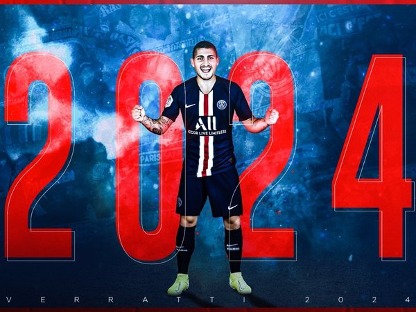Verratti prolonga su contrato con el PSG hasta junio de 2024