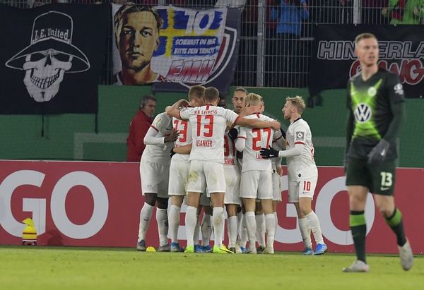 Leipzig humilla al Wolfsburgo - Fútbol - ABC Color