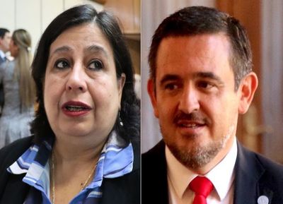 Un nervioso Petta intima a la senadora Martínez