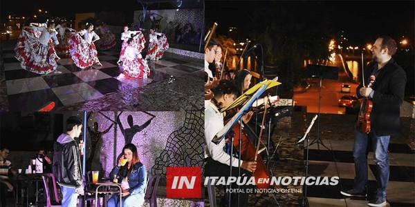 NOCHE DE GALA ARTÍSTICA EN LA ESCALINATA DEL BARRIO SAN PEDRO