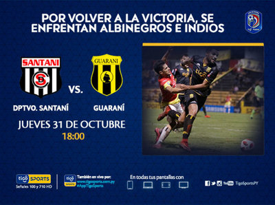 La recuperación es la meta de Santaní y Guaraní