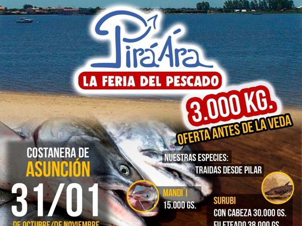 Rematan 3.000 kilos de pescado en la Costanera