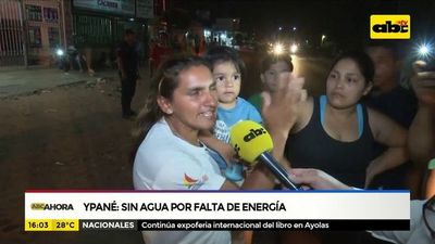 Ypané: Sin agua por falta de energía - ABC Noticias - ABC Color