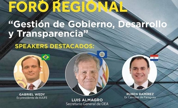 HOY / Paraguay será sede de importante foro regional sobre gestión de gobierno, desarrollo y transparencia