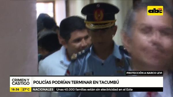 Policías podrían terminar en Tacumbú - Crimen y castigo - ABC Color