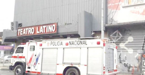 Casi se quema el Teatro Latino