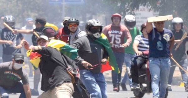 Ya hay muertos en protesta contra Evo