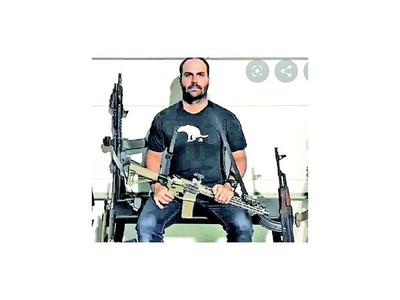Hijo de Bolsonaro advierte   a la izquierda