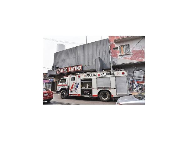 Incendio en teatro