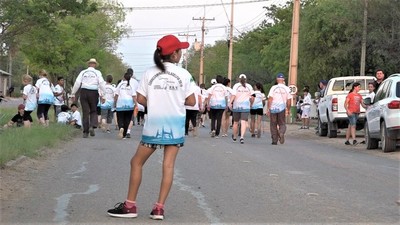 Organizan Corre-caminata en Loma Plata.