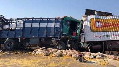 Conductor alcoholizado ocasiona un fatal choque frontal en Concepción - Nacionales - ABC Color