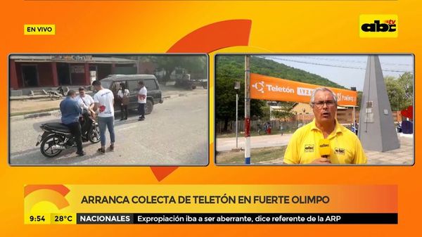 Arranca colecta de Teletón en Fuerte Olimpo - ABC Noticias - ABC Color