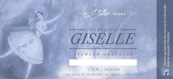 Gala de Ballet “Giselle”, celebrando 30 años de “Lupe Studio” - ADN Paraguayo