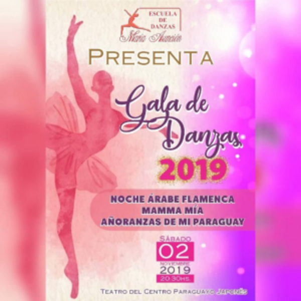 Festival De Clausura de la Escuela de Danzas María Asunción, en el Teatro del CPJ - ADN Paraguayo