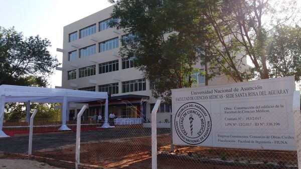 San Pedro: inauguran local de la facultad de ciencias médicas de la UNA
