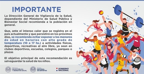 Salud recomienda evitar actividades deportivas en “hora pico” - ADN Paraguayo