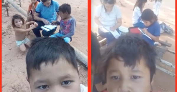 El pequeño nativo que  cautiva con sus videos