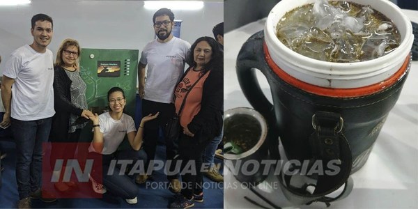 “PANTANO MACHINE”: ALUMNOS CREARON UN EXPENDEDOR DE TERERÉ