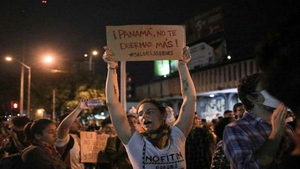 Detienen a un centenar de personas en Panamá