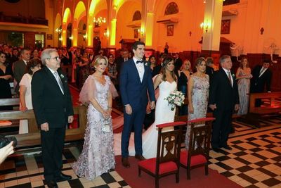 Laura y Diego contrajeron nupcias