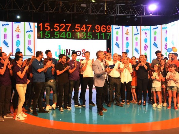 ¡Sí se pudo!: Ola de calor solidaria permitió a Teletón superar la meta