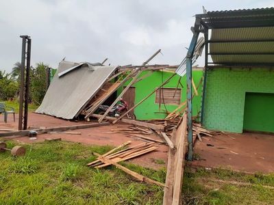 Tormenta provocó daños en Itapúa - Nacionales - ABC Color