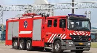 Bomberos voluntarios rojos de San Antonio realizaron pollada solidaria  - Nacionales - ABC Color