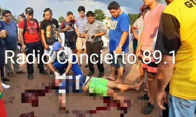 Motociclista muere en grave accidente
