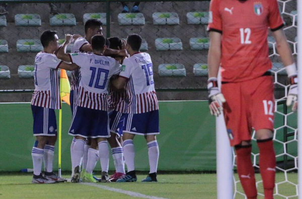 La Albirroja sub 17 festeja ante Italia y gana su grupo