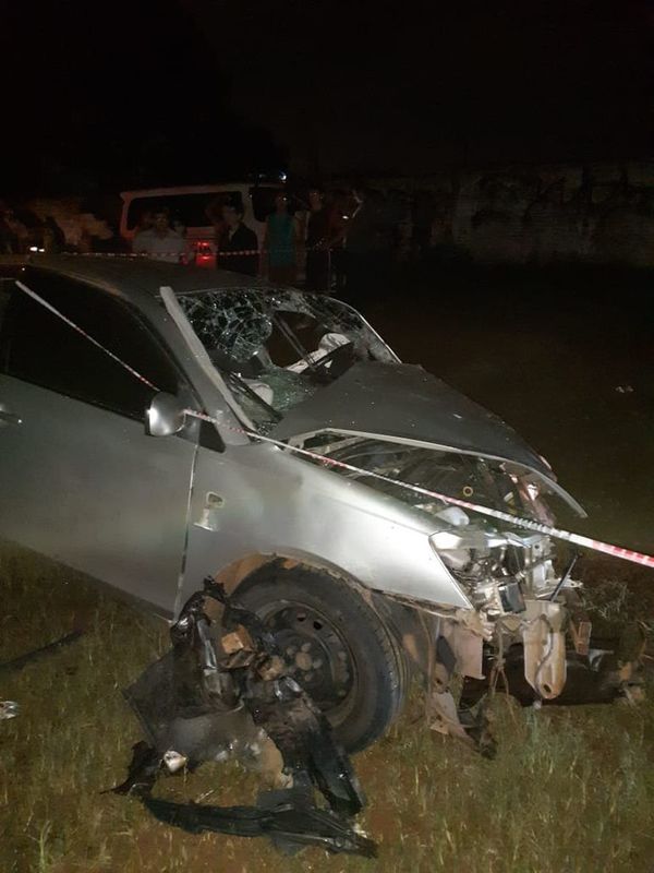 Choque frontal en ruta Ypané Guarambaré deja dos muertos - Nacionales - ABC Color