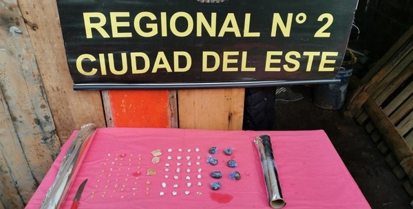 Detienen a distribuidor de crack y marihuana en Hernandarias » Ñanduti