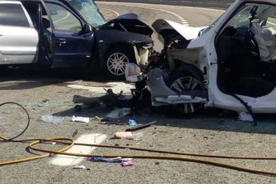 Dos fallecidos tras choque frontal en ruta Ypané-Guarambaré