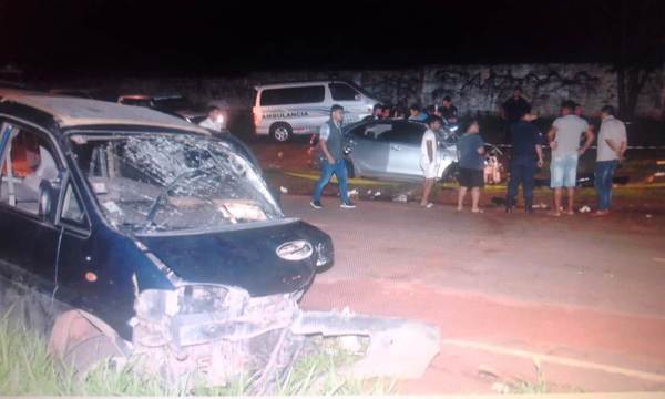 Choque frontal deja 2 muertos y 6 heridos en Ypané •