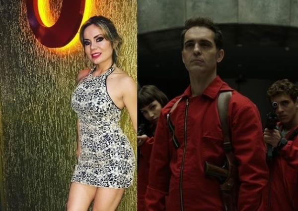 Dahiana relató su encuentro con el actor de La Casa de papel