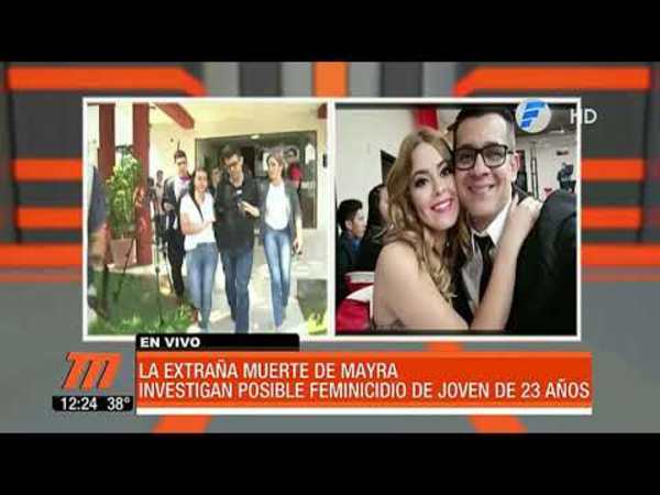 Investigan la extraña muerte de Mayra