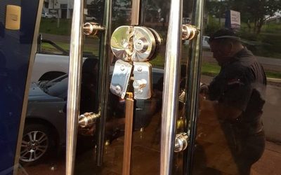 Intentan robar escribanía en Santa Rita