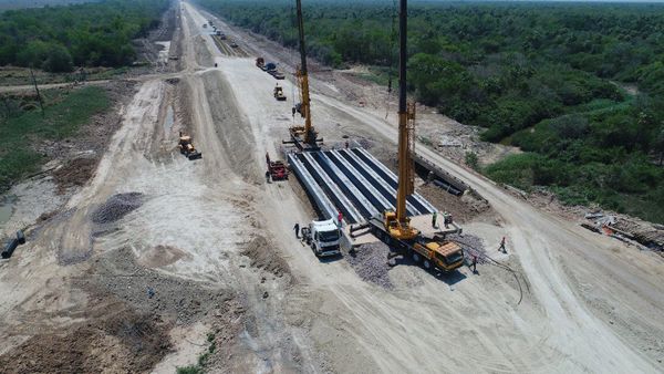 Ultiman montaje de vigas en Corredor Bioceánico
