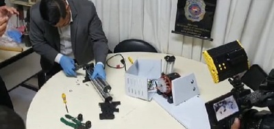 Hallan cocaína dentro de encomienda que tenia destino Tailandia