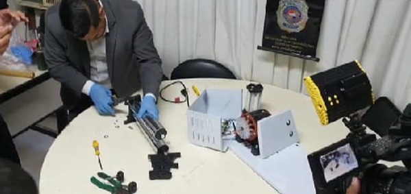 Hallan cocaína dentro de encomienda que tenia destino Tailandia