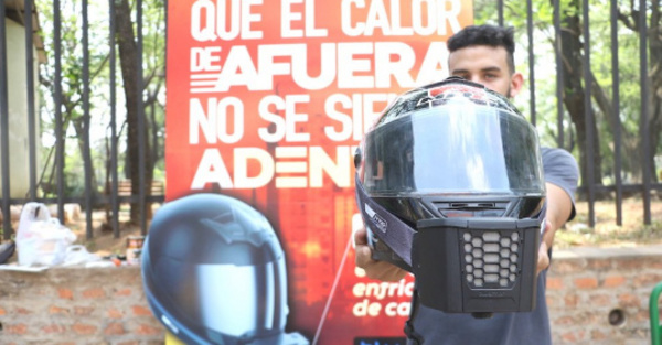 Llegó la solución para no sufrir calor en moto