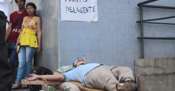 “Me voy a clavar hasta  que me dejen trabajar”